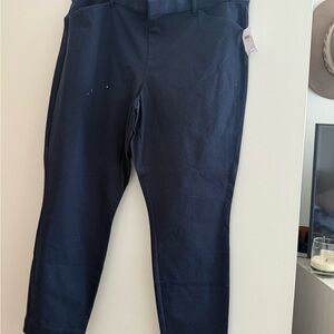 GAP Women's Dark Blue Straight Leg Pants